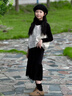 兜兜王國女童韓系慵懶風(fēng)穿搭套裝秋季2026新款女孩馬甲三件套兒童秋裝衣服 黑色 【馬甲+打底衫+闊腿褲】 150 曬單實(shí)拍圖