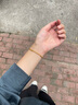 周生生永系列黃金手鏈 復古魚(yú)骨足金手飾 21001B計價(jià) 17厘米 - 9.72克(含工費240元) 曬單實(shí)拍圖