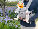 ERGObaby二狗背帶嬰兒抱娃神器四季透氣外出旅行遛娃神器breeze解放雙手 【店長(cháng)力薦】breeze透氣款珍珠灰 曬單實(shí)拍圖