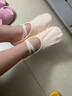 智友伴兒童舞蹈鞋軟底練功鞋女童貓爪鞋跳舞鞋現代舞瑜伽鞋女芭蕾舞鞋 曬單實(shí)拍圖