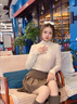 MJ STYLE薄絨打底衫女2025年冬季新款加絨保暖親膚修身內(nèi)搭外穿長袖上衣 曬單實(shí)拍圖