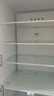 美的（Midea）417法式多門(mén)四開(kāi)門(mén)60cm超薄零嵌入式雙變頻小戶(hù)型無(wú)霜家用電冰箱 MR-417WFPE 流蘇銀 國家補貼20% 曬單實(shí)拍圖