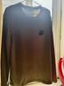 名創(chuàng)優(yōu)品（MINISO）重磅長袖t恤男春秋季質(zhì)感華夫格青少年休閑潮流打底衫 棕櫚綠 L 曬單實拍圖