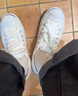 匡威（Converse）官方 Jack Purcell開(kāi)口笑男女休閑板鞋小白鞋164057C 164057C 40.5 曬單實(shí)拍圖