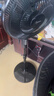 美的（Midea）電風(fēng)扇 家用風(fēng)扇 落地扇 7葉遠(yuǎn)距強(qiáng)風(fēng)電扇 立式輕音節(jié)能可定時(shí)降溫 黑色機(jī)械款 【風(fēng)速309m/min】超級(jí)單品 曬單實(shí)拍圖