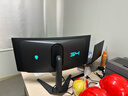 外星人（ALIENWARE）34英寸 曲面顯示器 準4K 165Hz 0.1ms創(chuàng  )新量子點(diǎn)QD-OLED 游戲高刷帶魚(yú)屏AW3423DWF 曬單實(shí)拍圖