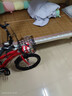 【京東物流】?jì)和孕熊?chē)12-14-18寸童車(chē)3-5-8歲男女孩腳踏單車(chē) 16寸 豪華中國紅 曬單實(shí)拍圖