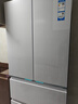Haier/山茶花485升超薄零距離自由嵌入全空間保鮮風(fēng)冷無(wú)霜一級變頻家用電冰箱法式四開(kāi)門(mén)國家補貼20% BCD-485WGHFD1BWLU1 曬單實(shí)拍圖