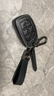 毅迅現代鑰匙套伊蘭特領(lǐng)動(dòng)途勝I(mǎi)X35名圖菲斯塔朗動(dòng)悅動(dòng)勝達汽車(chē)鑰匙包 D款-槍色（皮繩+8字扣） 曬單實(shí)拍圖