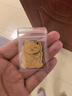 亮冠黃金酷黑六字真言轉運珠5D硬金999足金回紋大明咒桶珠情侶款手鏈 足金短款六字真言約1.25-1.35g+黑皮繩 曬單實(shí)拍圖