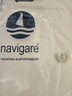 Navigare意大利小帆船長(cháng)袖T恤男全棉休閑內搭上衣1315002011 漂白 L/50  曬單實(shí)拍圖