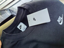 耐克(NIKE)男春秋圓領(lǐng)衛衣 休閑運動(dòng) 時(shí)尚簡(jiǎn)約FN3889-010黑 M 曬單實(shí)拍圖