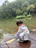 婧麒（JOYNCLEON）女童春裝套裝初春2025新款秋季翻領(lǐng)女寶寶洋氣時(shí)髦兩件套童裝 紫色花兔 90 cm 曬單實(shí)拍圖