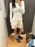優(yōu)衣庫女裝男裝情侶UT CHIIKAWA印花短袖T恤25春夏新款481153 10 水粉色 L /160/88A 曬單實(shí)拍圖