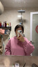GAP女裝春秋3D浮雕logo慵懶風(fēng)美式復古純色運動(dòng)連帽衛衣429363 曬單實(shí)拍圖