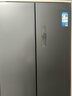 美的（Midea）457十字四開(kāi)門(mén)60cm超薄嵌入式底部散熱一級(jí)變頻智能家用冰箱 MR-457WUSPZE蒼穹灰 家電國(guó)家補(bǔ)貼20% 曬單實(shí)拍圖