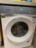 西門(mén)子（SIEMENS）新品iQ300小幸熨 10公斤變頻滾筒家用洗衣機 深層凈洗  智能投放 觸控彩屏 晶御智能 WG52J7I00W 曬單實(shí)拍圖