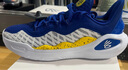 安德瑪（UNDERARMOUR）庫里CURRY 11男女情侶運動(dòng)籃球鞋3027416 藍黃色100 3026615-100 43 曬單實(shí)拍圖