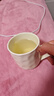 彩致（CAIZHI）馬克杯家用陶瓷水杯學(xué)生泡茶杯辦公室咖啡杯 奶油黃CZ6787 曬單實(shí)拍圖