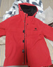 駱駝（CAMEL）外套全地形夾克男女款防風(fēng)防水戶(hù)外服 J35CW1L0032 耀眼紅 XL 曬單實(shí)拍圖