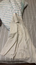 名創(chuàng  )優(yōu)品白襯衫男長(cháng)袖襯衣男士涼感冰絲UPF50+防曬衣服外套夏季Z 杏色 L 曬單實(shí)拍圖
