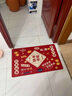 ZOCI地墊門(mén)口入戶(hù)門(mén)進(jìn)門(mén)腳踏墊紅色硅藻泥入戶(hù)門(mén)地墊進(jìn)門(mén)口腳墊子玄關(guān) 福愿-福臨宅地橫款環(huán)保無(wú)味 寬160*長(cháng)180CM加厚防滑更耐磨 曬單實(shí)拍圖
