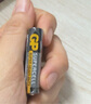 超霸（GP）5號電池40粒五號碳性干電池黑超適用于耳溫槍/血氧儀/血壓計/血糖儀/鼠標等5號/AA/R6P 商超同款 曬單實(shí)拍圖