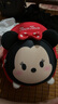 迪士尼（Disney）松松幼兒園兒童書(shū)包2-5歲可愛(ài)防走失出游背包 ST80082米妮紅色 曬單實(shí)拍圖