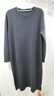 彩羊（Fazeya）恒源祥集團100%純羊毛打底連衣裙毛衣裙女秋冬款長(cháng)裙子中長(cháng)款過(guò)膝 大地灰 XL 曬單實(shí)拍圖