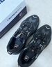 斐樂(lè )（FILA）男女同款跑步鞋舒適輕便慢跑透氣休閑運動(dòng)鞋百搭掠奪者情侶鞋 黑/中灰-BM【男款】 42 曬單實(shí)拍圖