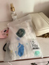 潔麗雅純棉6層紗布小毛巾3條卡通海洋印花童巾口水巾新生嬰兒洗臉洗澡巾 曬單實(shí)拍圖