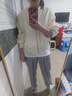 對(duì)白美式高級(jí)感棒球服外套女2025秋季新款時(shí)髦寬松休閑短款?yuàn)A克 芝士黃 L 曬單實(shí)拍圖