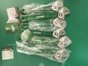 綠林（GREENER）活動(dòng)扳手10寸家用套裝工具活口扳手多功能大開(kāi)口沾塑扳手活扳子 曬單實(shí)拍圖