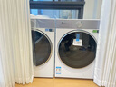小天鵝（LittleSwan）洗烘套裝 10KG滾筒洗衣機全自動(dòng)+變頻熱泵烘干機家用【小烏梅3.0奶油白】VE40W+VE40W 國家補貼 曬單實(shí)拍圖
