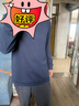 杉杉長(cháng)袖T恤男2025秋季商務(wù)休閑男親膚舒適通勤翻領(lǐng)簡(jiǎn)約POLO衫 藏青色 XL /180 曬單實(shí)拍圖