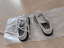彪馬（PUMA）【厚底鞋】復古天鵝絨增高松糕鞋休閑鞋女PLATFORM406752 淺灰色-灰色-銀色-05 36 曬單實(shí)拍圖