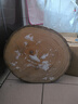 陳州 銀杏木砧板實(shí)木菜板整木家用案板泰興白果樹(shù)菜板原木刀板圓菜墩 【42*5cm】帶皮自然圓 小板 曬單實(shí)拍圖