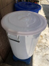 塑料水桶塑料桶大容量帶蓋食品級特大號家用加厚耐用發(fā)酵腌菜儲大白桶 50#白色裝水約65斤（帶蓋）送水勺 曬單實(shí)拍圖