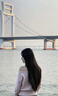 妃奧絨粉色不規則斜肩毛衣女款2025新款秋冬季修身露肩早秋chic針織上衣 粉色 M 曬單實(shí)拍圖
