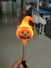 TMJD MISS萬(wàn)圣節裝飾南瓜燈發(fā)光手搖棒兒童禮品飾品氛圍布置道具禮物玩具燈 幽靈手搖棒【1個(gè)裝】 曬單實(shí)拍圖