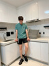 H8廣椰子鞋350莆田新款透氣休閑情侶款男女網(wǎng)面運動(dòng)跑步鞋子男鞋 黑色滿(mǎn)天星（Y3升級版） 42 曬單實(shí)拍圖