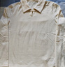 她享長(cháng)袖t恤女新中式盤(pán)扣襯衫領(lǐng)上衣國風(fēng)春秋百搭POLO衫女T143C2029 曬單實(shí)拍圖