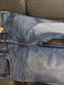 Levi's李維斯25年秋冬新款男士美式復古Clean Fit557直筒牛仔褲 品月藍 32 (32) 曬單實(shí)拍圖