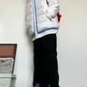 adidas ENTRAP美式校園風(fēng)運(yùn)動(dòng)板鞋少年感復(fù)古籃球鞋男女阿迪達(dá)斯 白/藍(lán)   42.5 曬單實(shí)拍圖