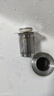 貝意品洗手盆漏水塞子臉盆防堵彈跳過(guò)濾網(wǎng)下水器防臭按壓式面盆通用配件 曬單實(shí)拍圖