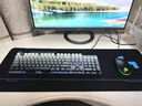 羅技（Logitech）K845機械鍵盤(pán) 有線(xiàn)鍵盤(pán) 辦公電腦打字鍵盤(pán)  電競游戲發(fā)光全尺寸個(gè)性化定制鍵帽 K845茶軸+極晝透光鍵帽+桌墊 曬單實(shí)拍圖