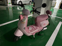 愛瑪（AIMA）鉛酸超長續(xù)航電動車電瓶車女士時(shí)尚成人代步外賣電動摩托車露娜 嘟嘟粉【智能互聯(lián)+1000W電機(jī)】 曬單實(shí)拍圖