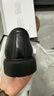 百麗通勤商務(wù)皮鞋男士正裝鞋春夏系帶增高青年皮鞋A1208CM3 黑色 44 曬單實(shí)拍圖