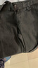 杰克·瓊斯（JACK&JONES）潮流時(shí)尚百搭舒適字母刺繡背部貼袋褲子錐形休閑褲男裝225114008 E44黑砂色 常規 30 170 曬單實(shí)拍圖