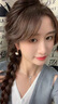 KASIYU2025年新款仿貓眼石銀杏葉耳扣女時(shí)尚氣質(zhì)百搭耳環(huán)女獨特小眾 貓眼石銀杏葉 曬單實(shí)拍圖